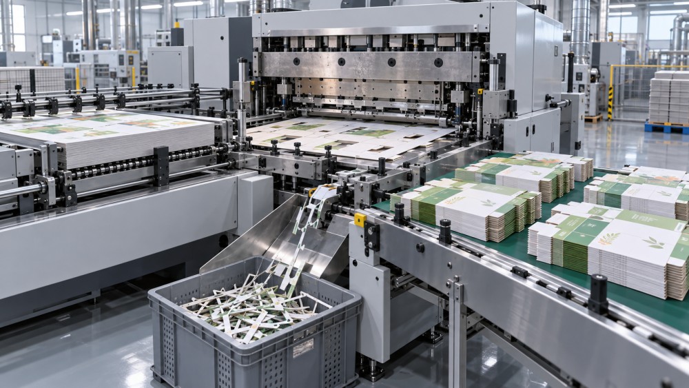How Paperboard Die Cutters Reduce Waste in Folding Carton Production