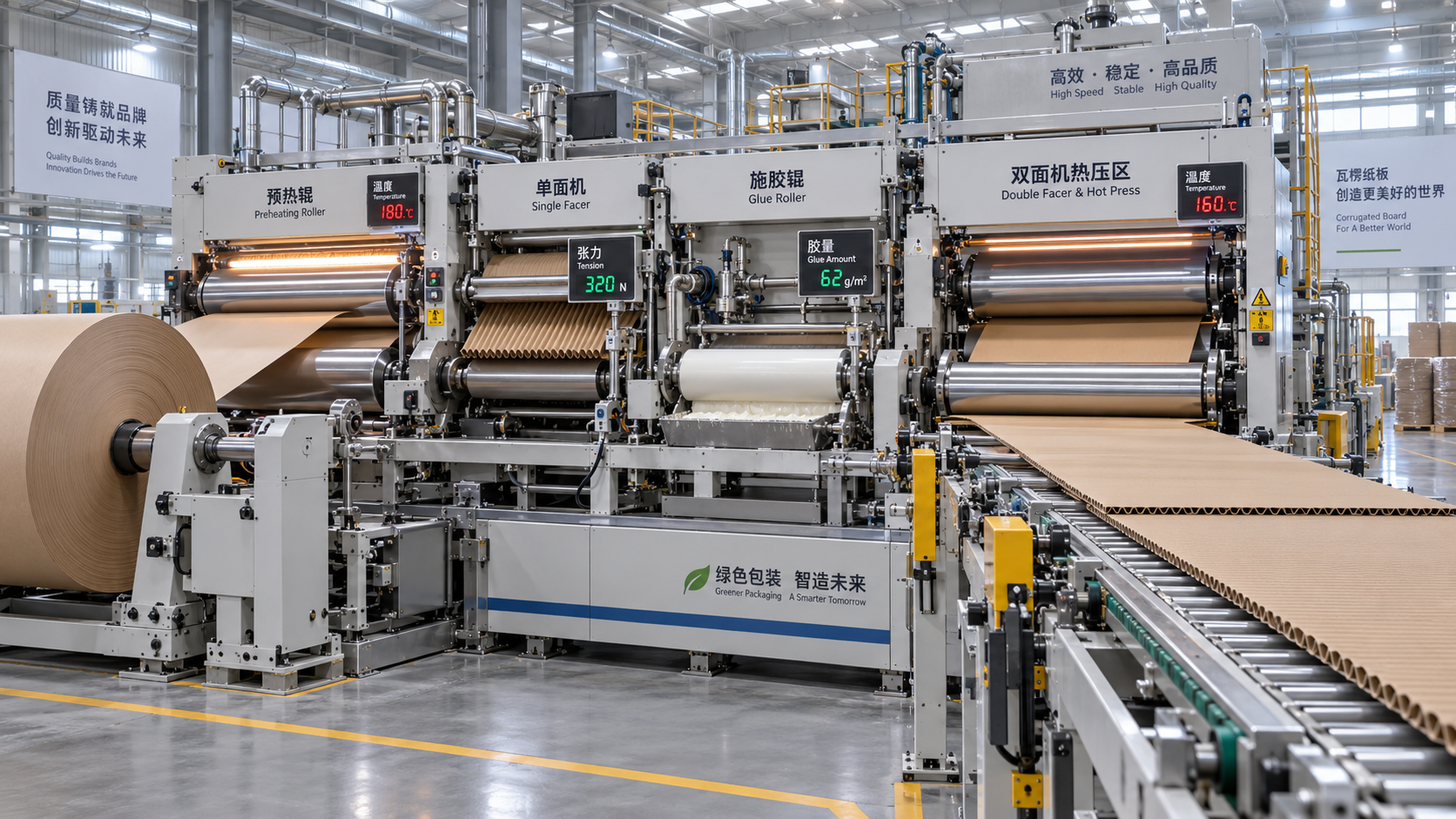 Corrugator Control Systems That Improve Board Quality and Uptime