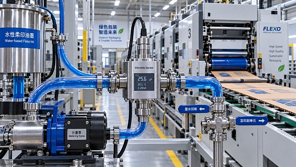 How to Choose an Ink Viscosity Sensors Supplier for Flexo Printing