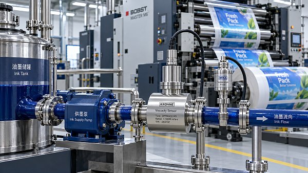 How Inline Ink Viscosity Sensors Help Stabilize Flexo Print Quality
