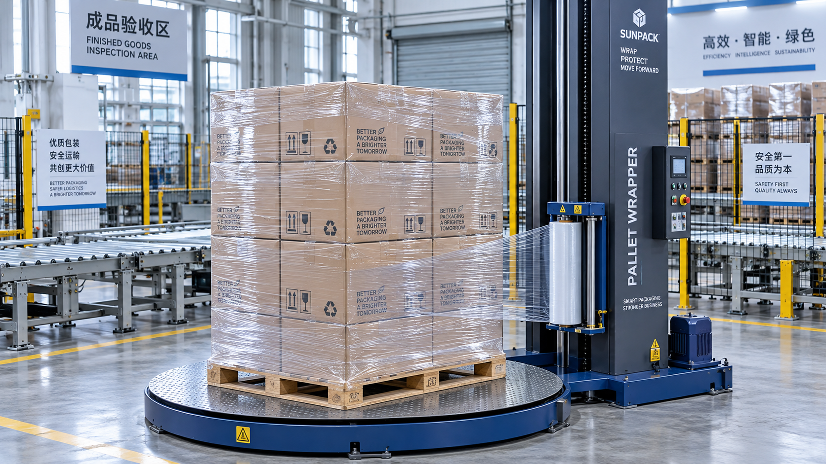 What to Check Before Ordering Pallet Wrappers Direct From a Factory