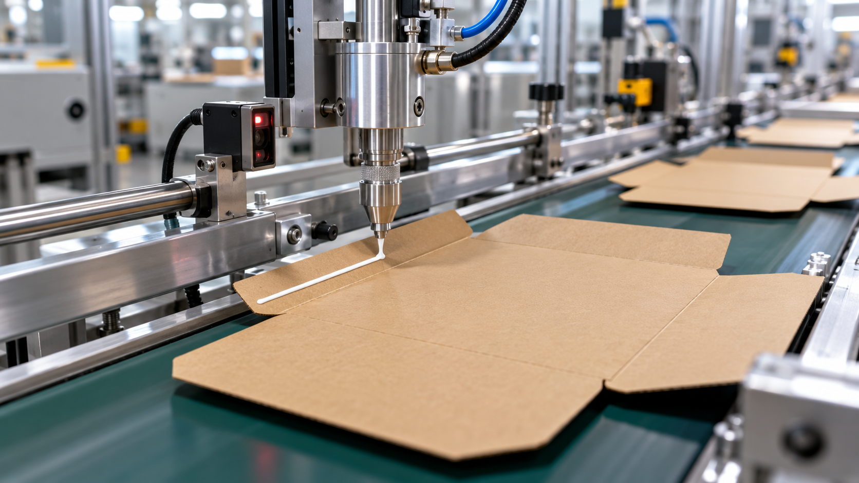 How a Precision Adhesive Application System Reduces Glue Waste