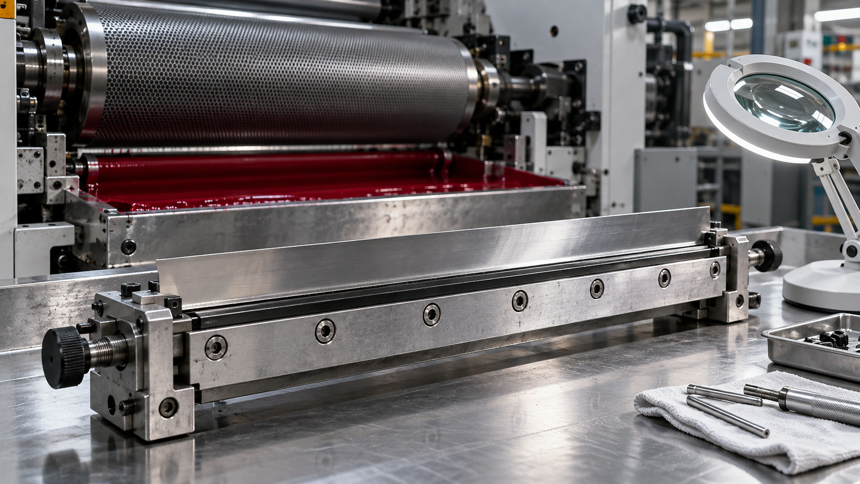 How Often Should Doctor Blades Be Replaced on a Flexo Press?