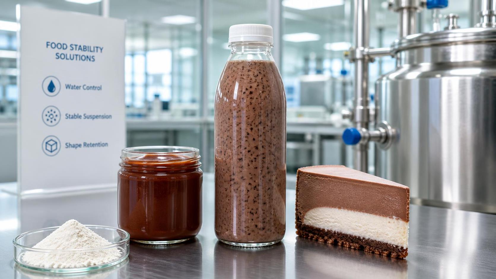 How Guar Gum Derivatives Improve Stability in Modern Food Formulas