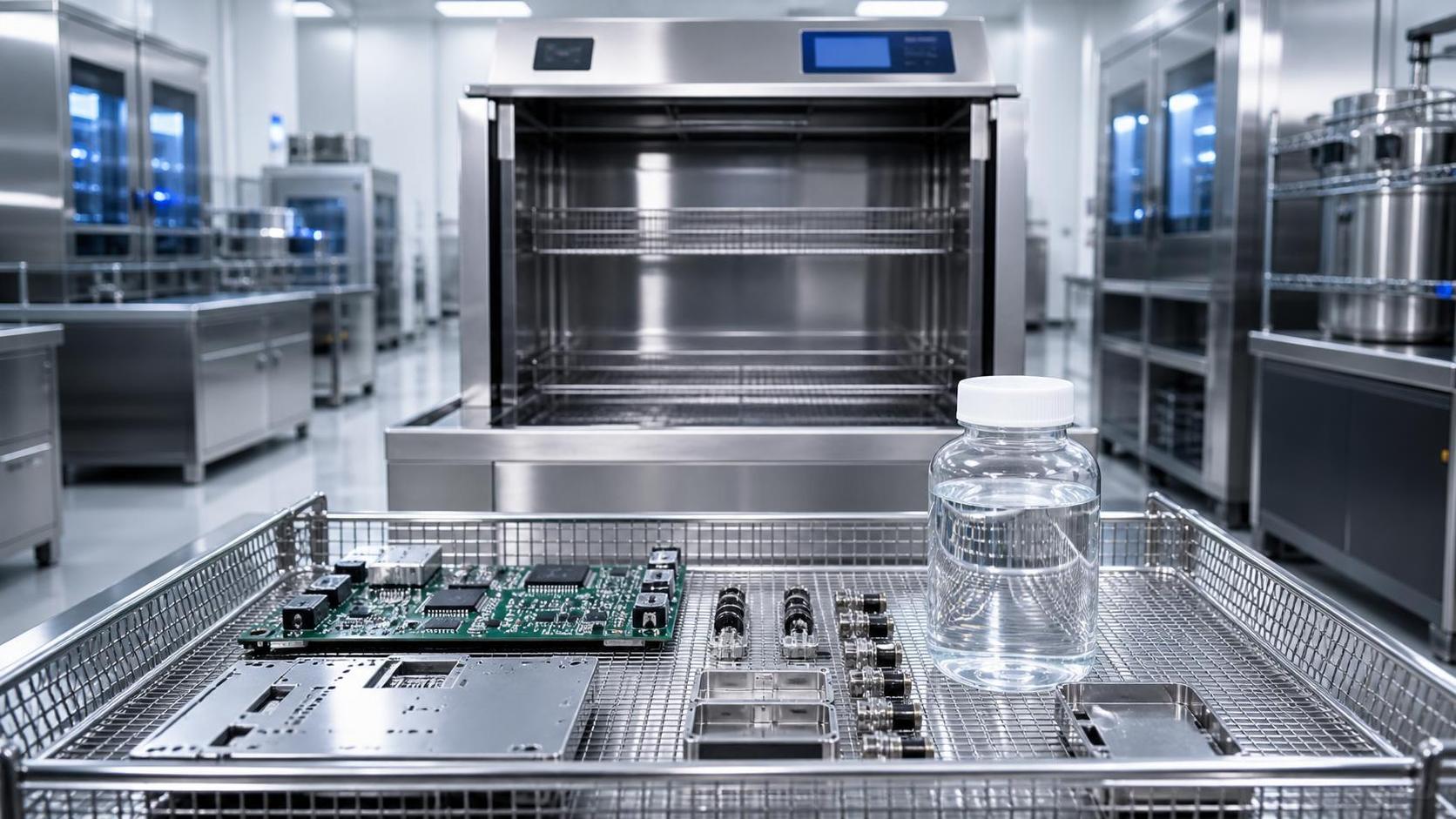Choosing Degreasing Solvents for Electronic Components Without Residue