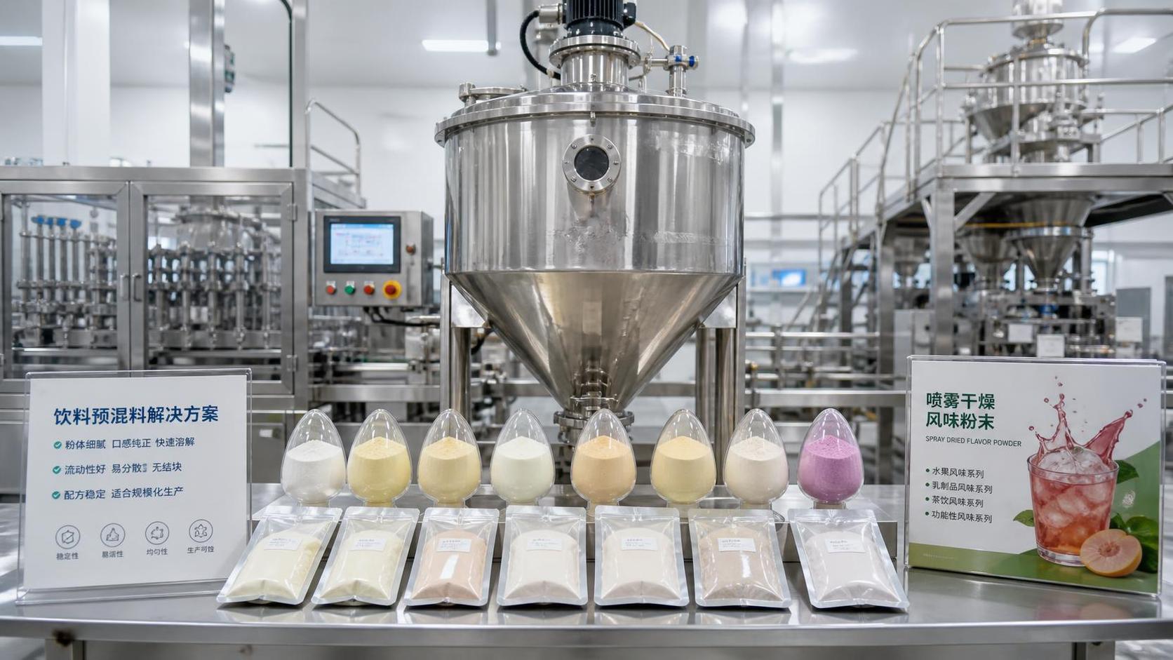 Why Spray Dried Flavors Fit Modern Beverage Premix Development