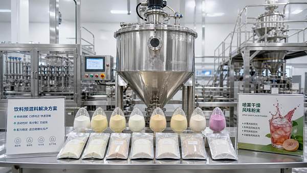Why Spray Dried Flavors Fit Modern Beverage Premix Development