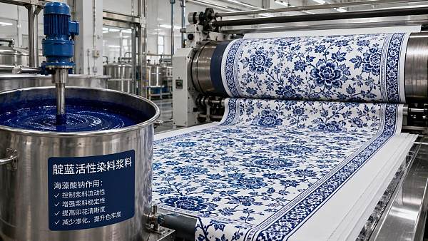 How Sodium Alginate for Textile Printing Improves Paste Control