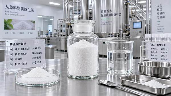 Key Quality Checks for High Purity Aspartame in Food Formulation