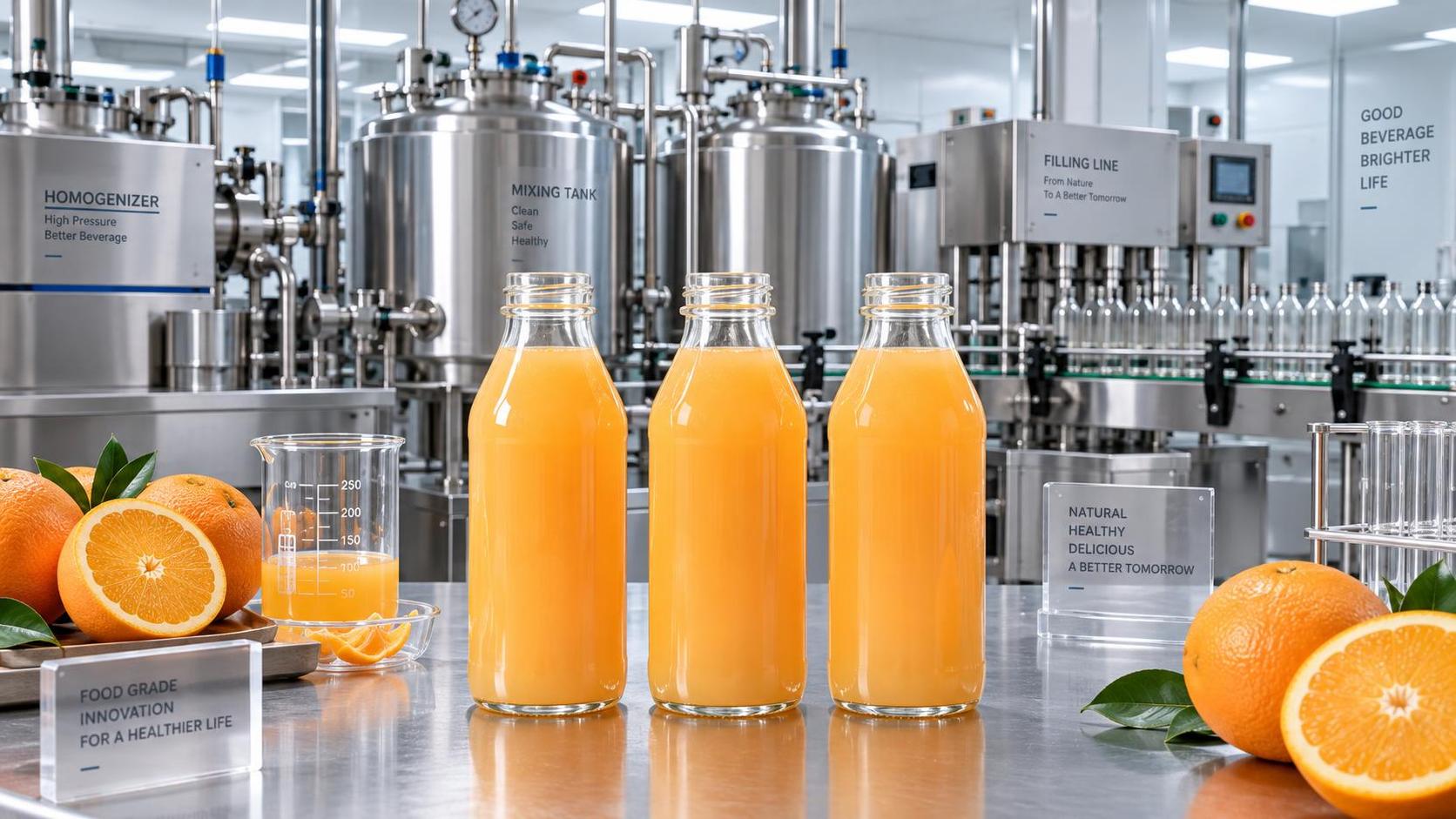 How to Select Flavor Emulsions That Keep Juice Drinks Smooth and Stable