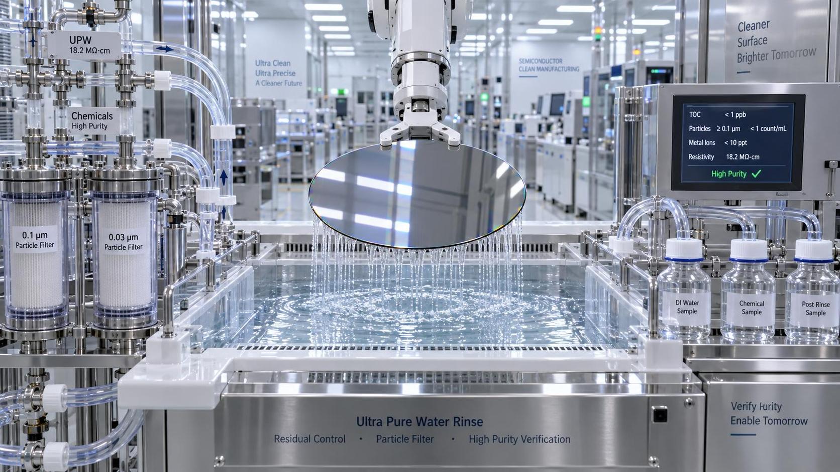 How to Verify Residue Control in Semiconductor Process Cleaners