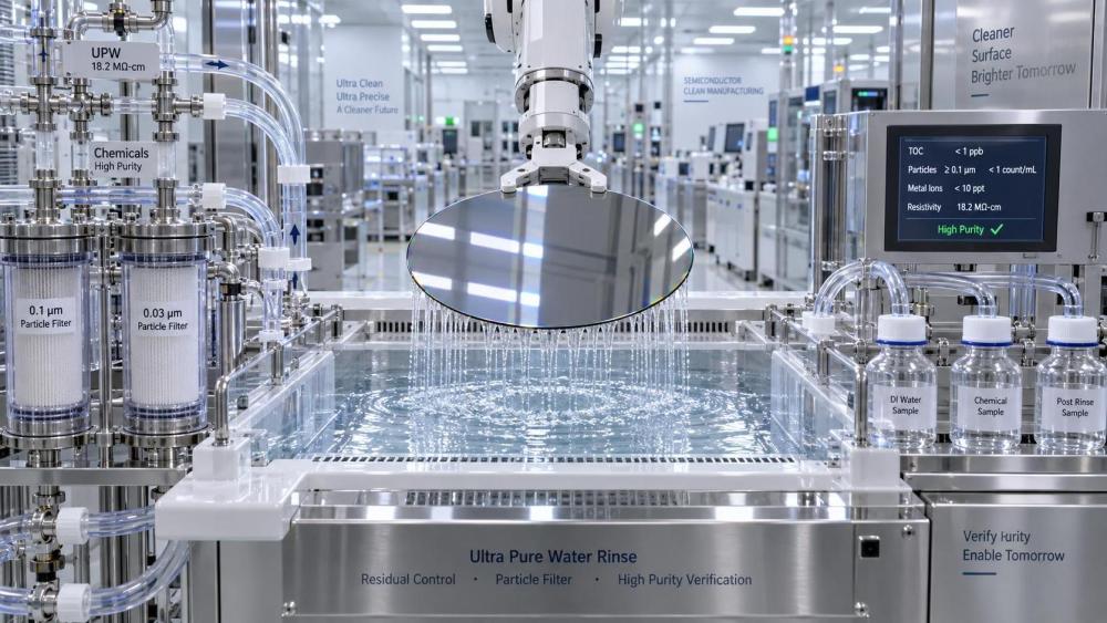 How to Verify Residue Control in Semiconductor Process Cleaners