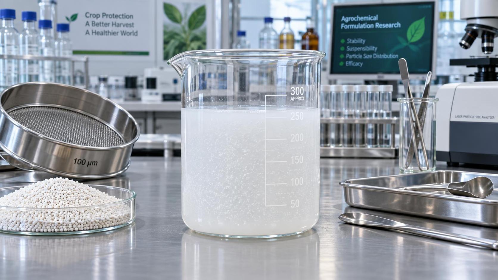 Choosing Fungicide APIs for Stable Water Dispersible Granules