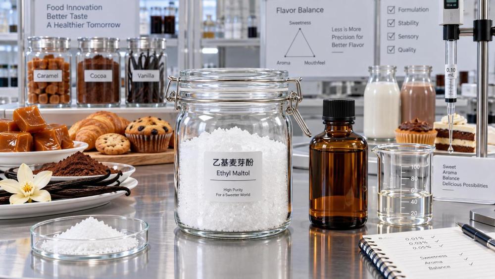 Ethyl Maltol in Food Formulations for Balanced Sweet Aroma Profiles