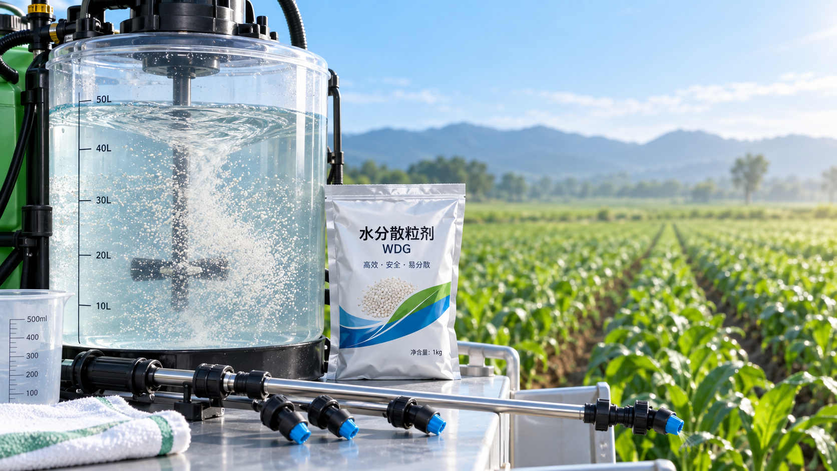What Does Water-Dispersible Granules Mean in Crop Protection Formulations?