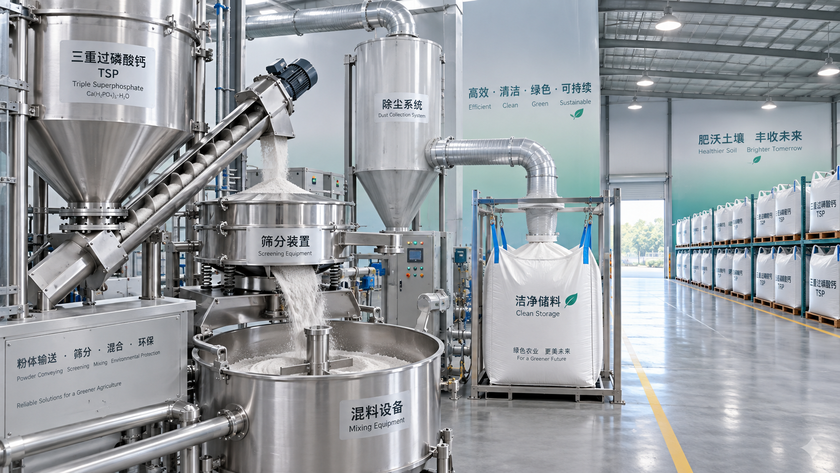 Powdered Triple Superphosphate: Handling, Storage, and Blend Compatibility