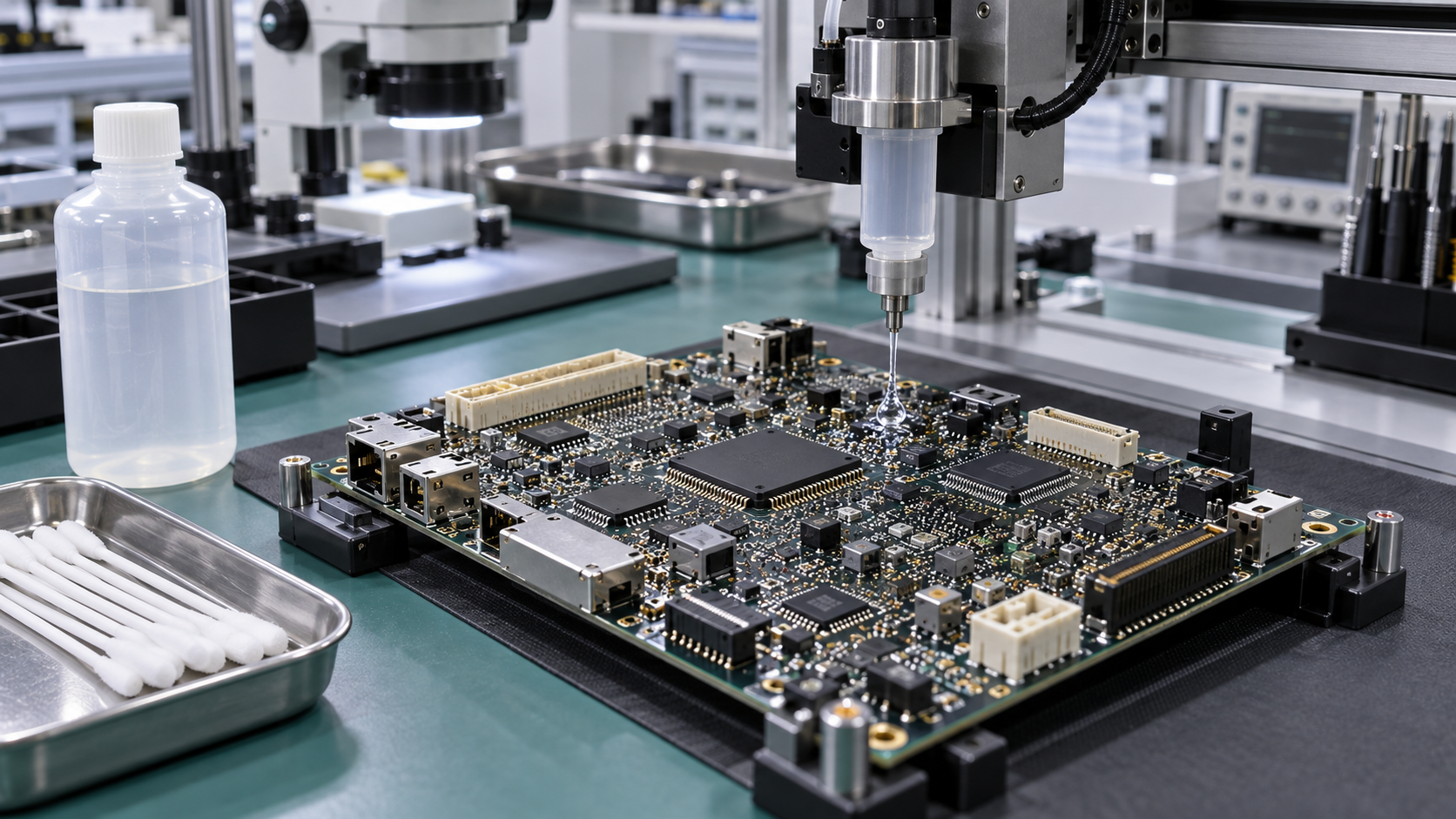 Can Electronic Cleaning Chemicals Be Used on Sensitive Circuit Boards?