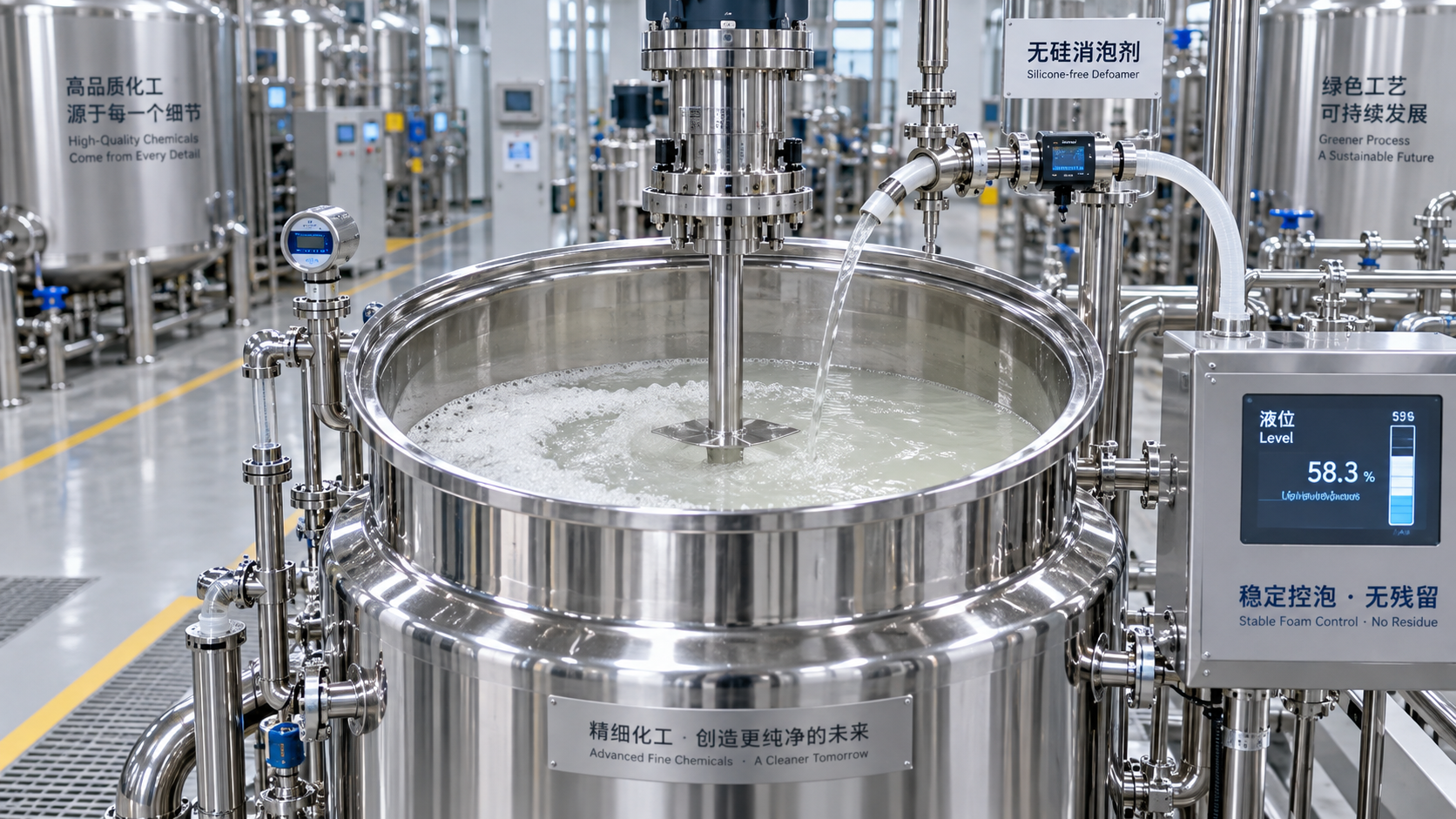 When Silicone Free Industrial Defoaming Agents Solve Process Foam
