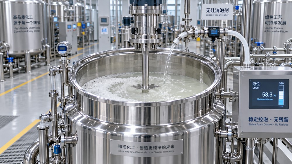 When Silicone Free Industrial Defoaming Agents Solve Process Foam