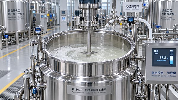 When Silicone Free Industrial Defoaming Agents Solve Process Foam