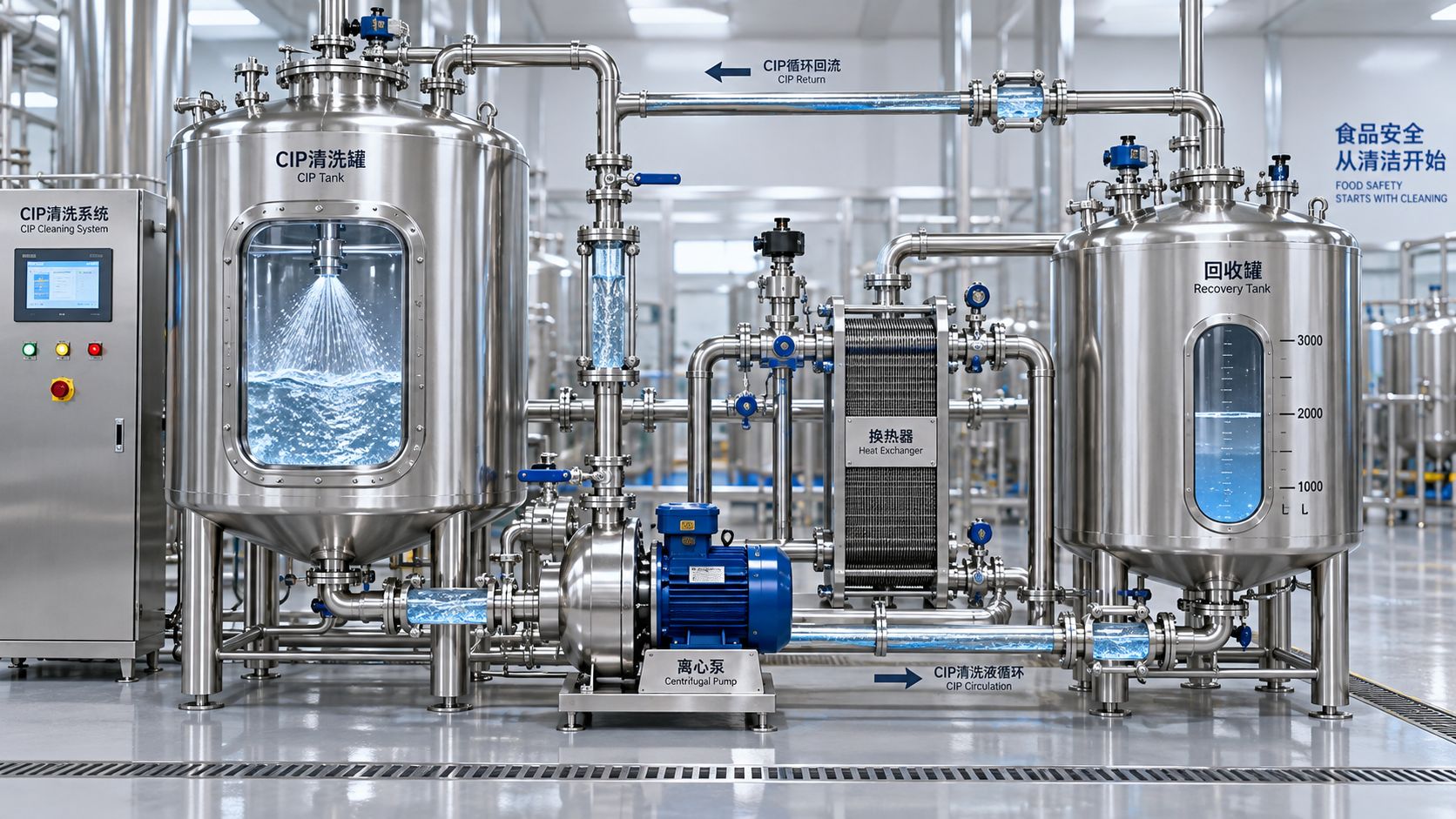 How to Choose Low Foam Cleaning Auxiliaries for CIP Systems