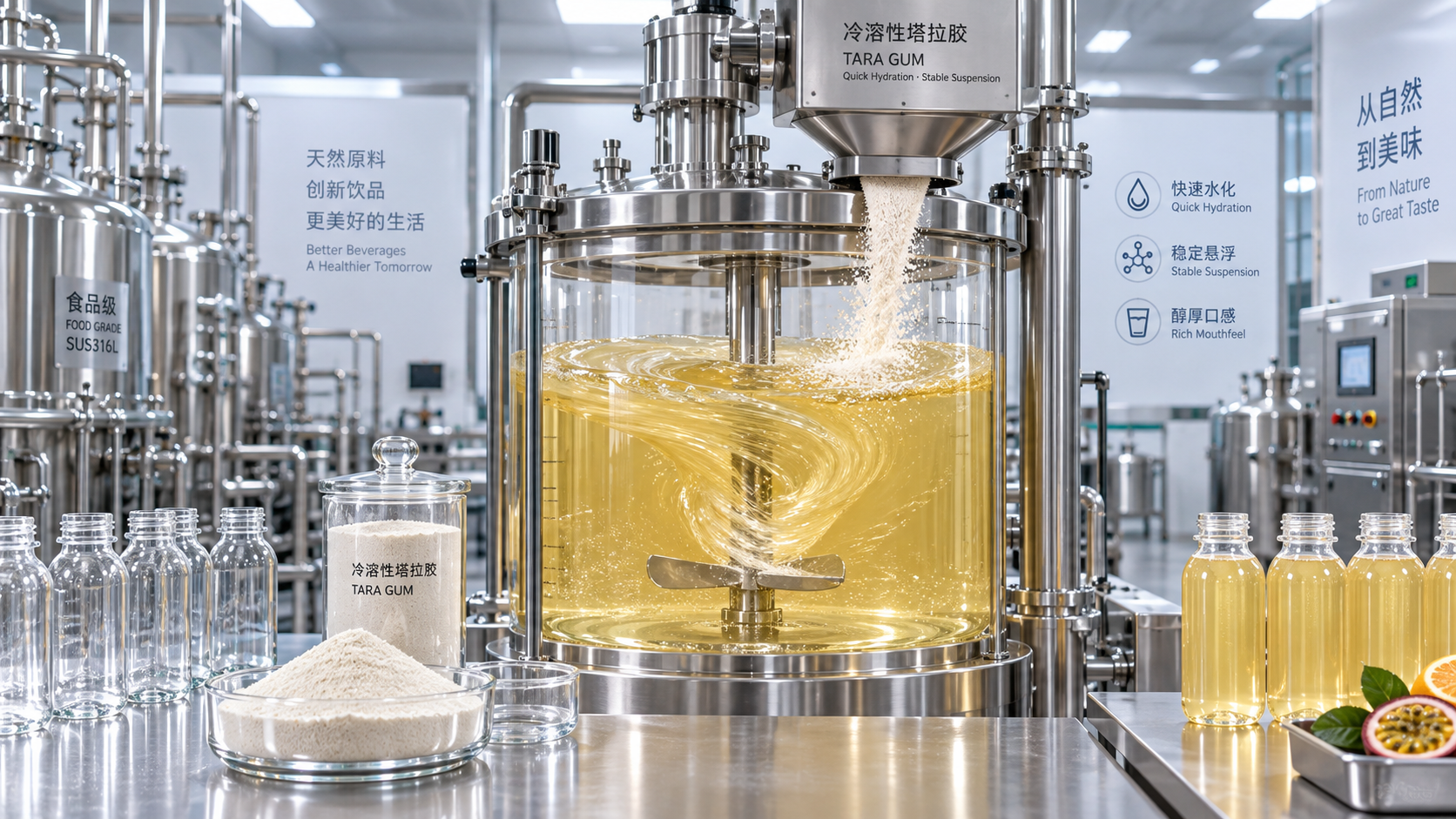 When Cold Soluble Tara Gum Is the Right Choice for Beverage Formulas