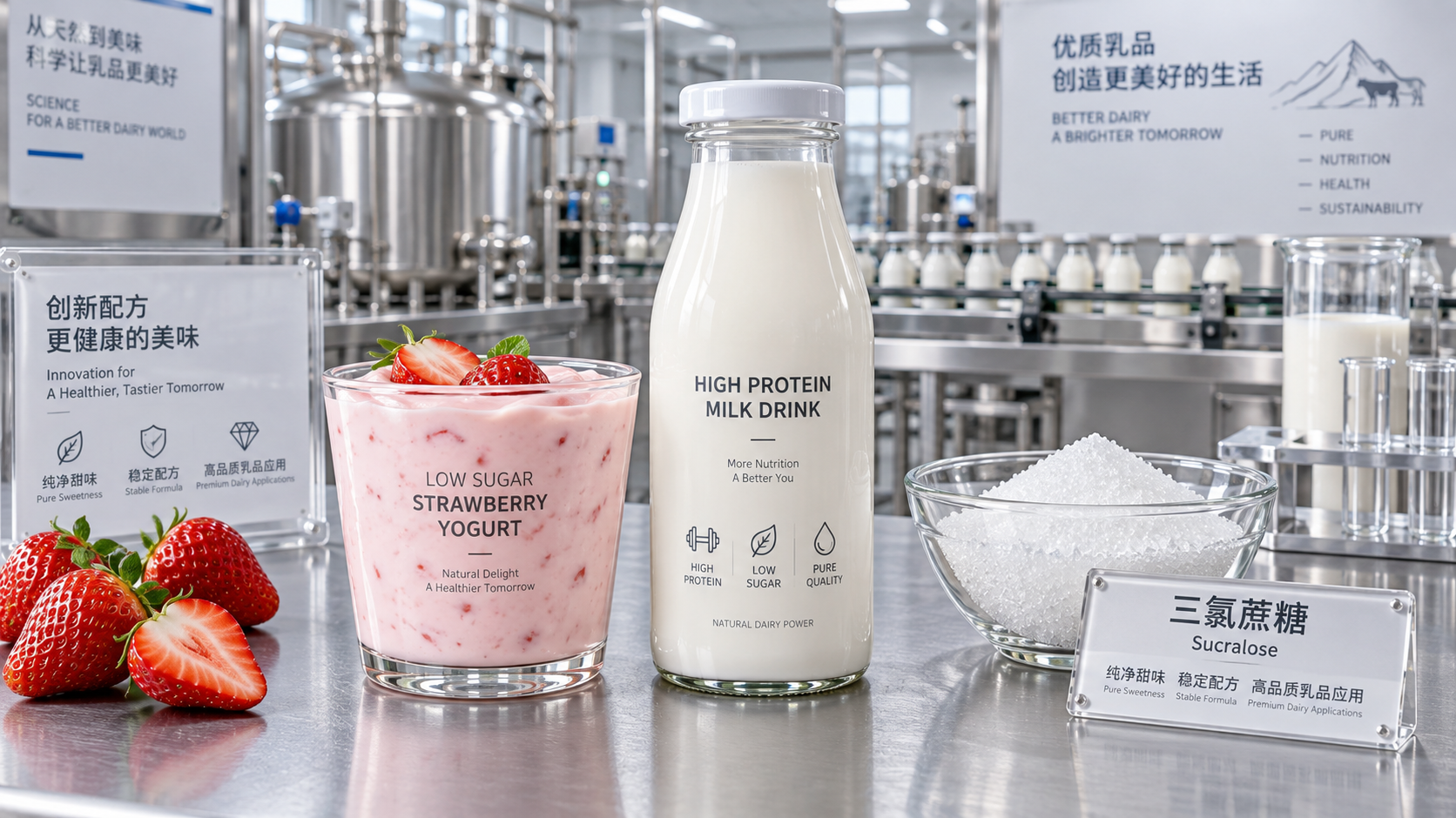 Choosing Sucralose for Dairy Products Without Compromising Taste