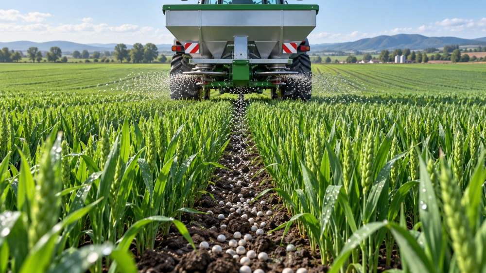 How Granular Calcium Ammonium Nitrate Improves Nitrogen Efficiency