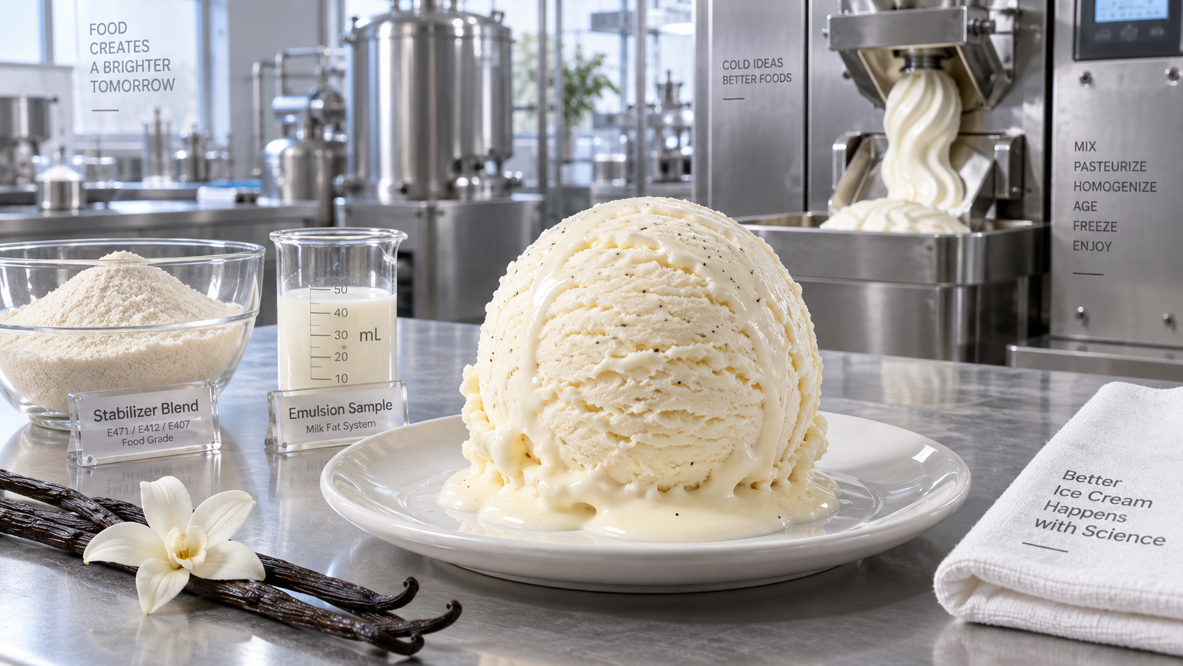 Preventing Melt-Down With Ice Cream Stabilizer Blend Selection