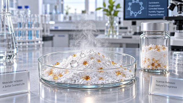 How Cyclodextrin Inclusion Complexes Stabilize Fragrance Release