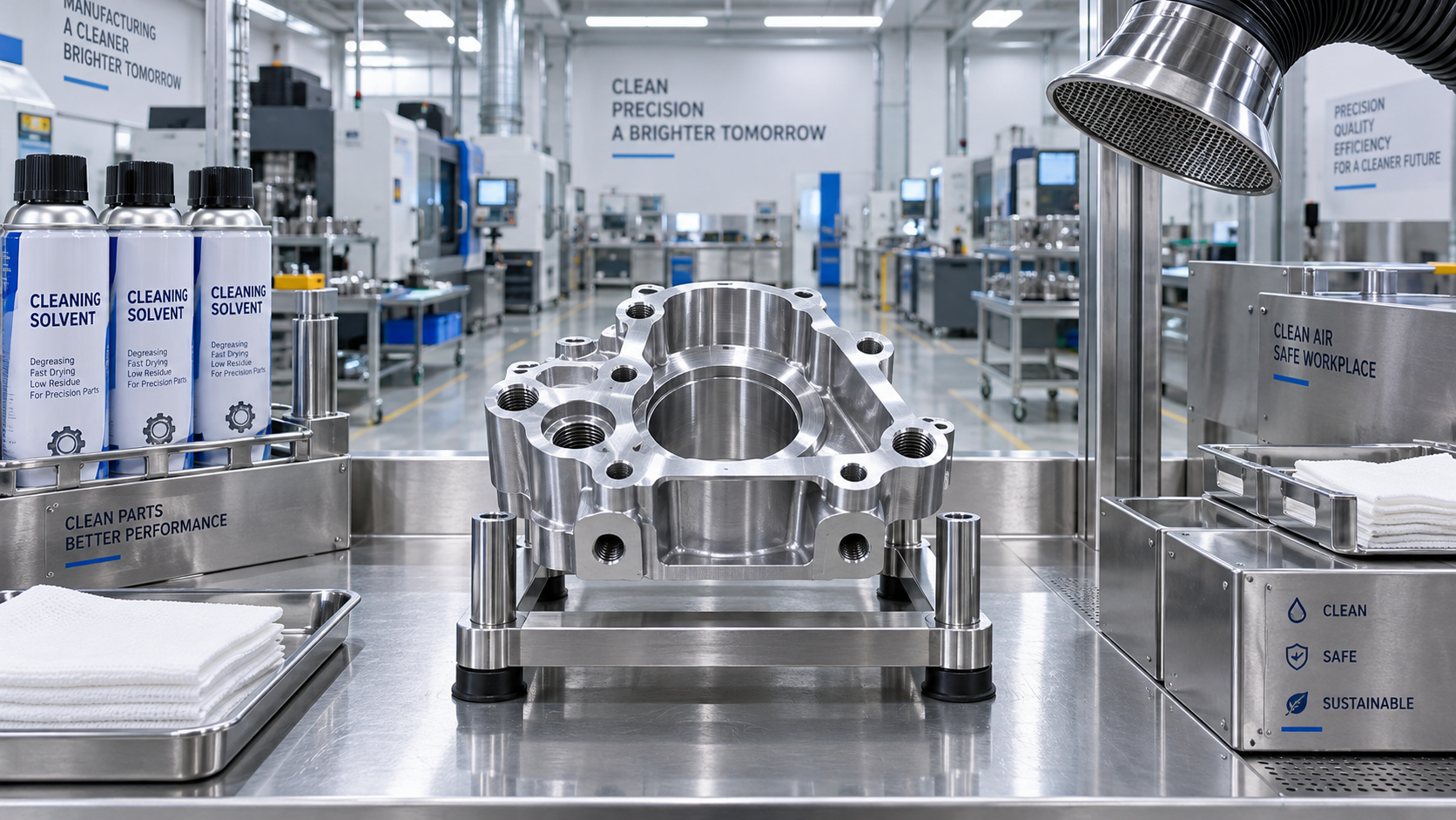 How Fast Drying Degreasing Solvents Reduce Cleaning Cycle Times