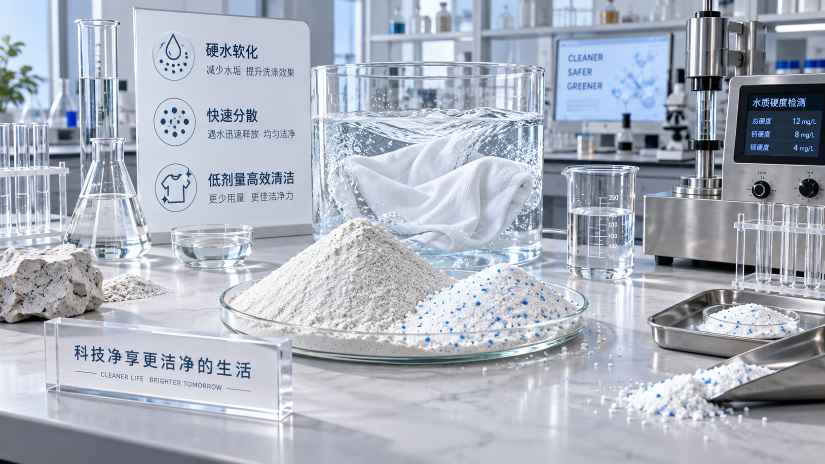 How Zeolite Detergent Builders Improve Cleaning at Lower Dosage