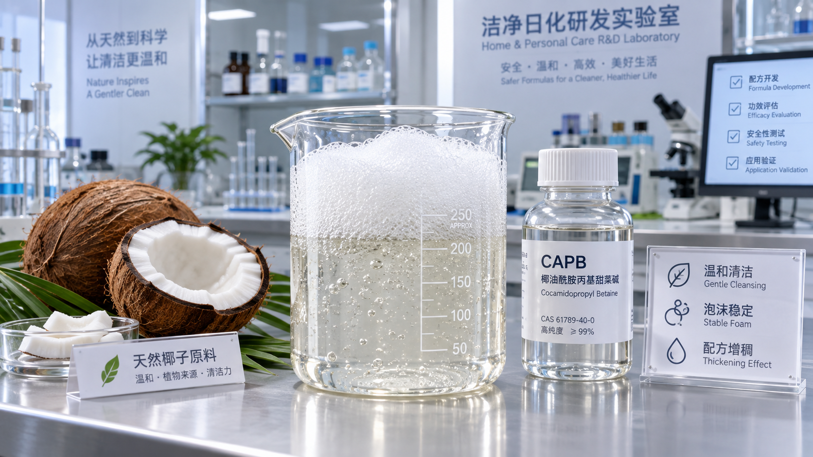 Why Mild Cocamidopropyl Betaine Matters in Gentle Cleansing Formulas