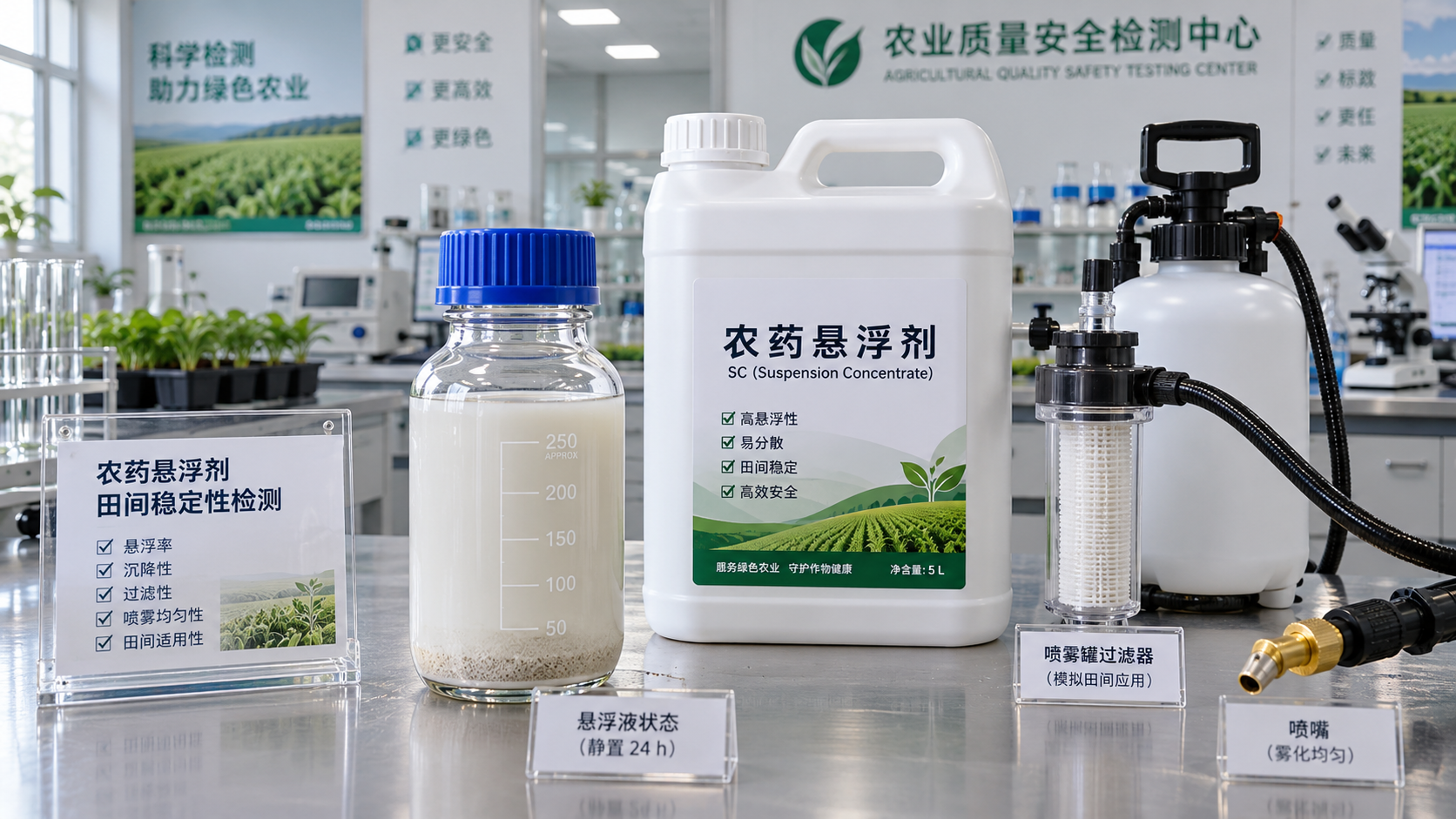 How to Evaluate Pesticide Suspension Concentrates for Field Stability