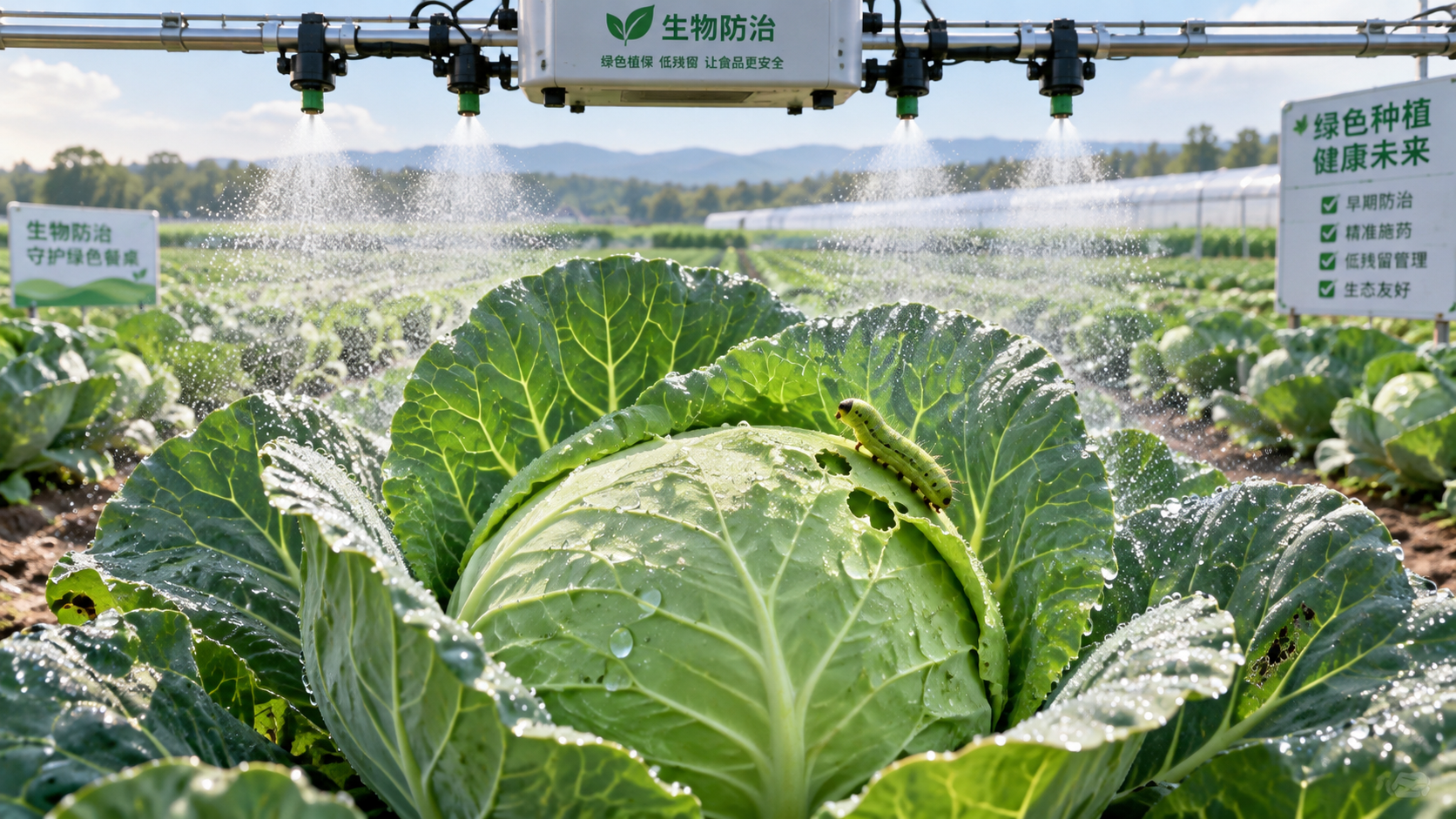 How Microbial Insecticides Control Caterpillars With Lower Crop Residue Risk