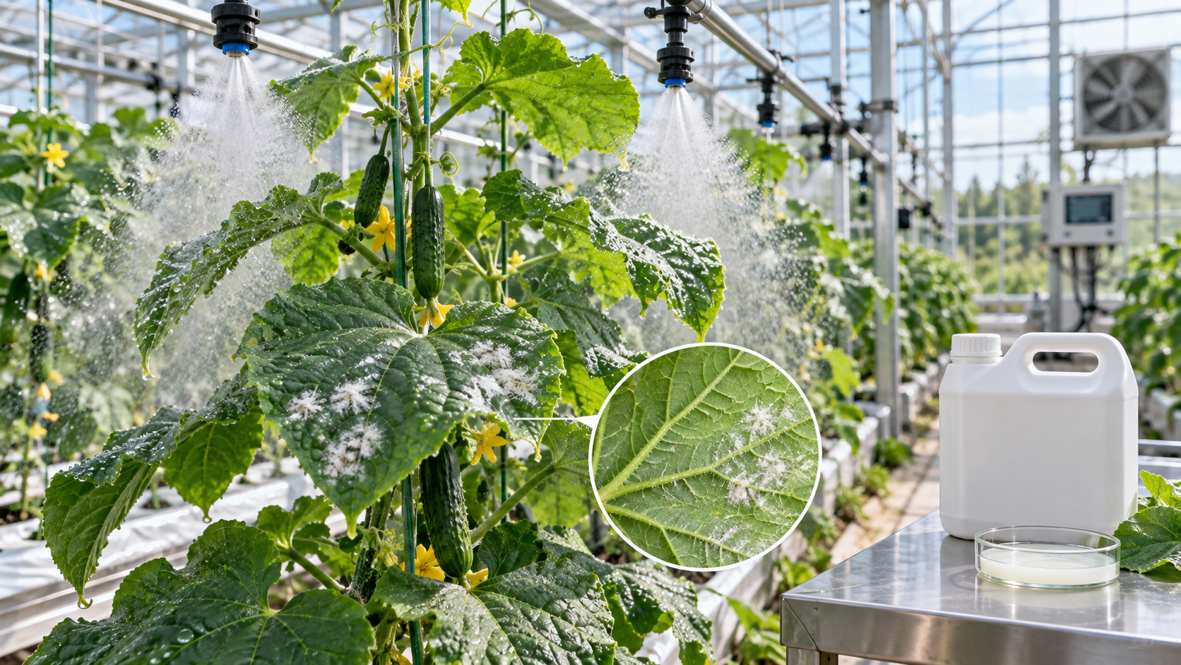 Choosing Microbial Fungicides for Foliar Diseases in Integrated Crop Programs