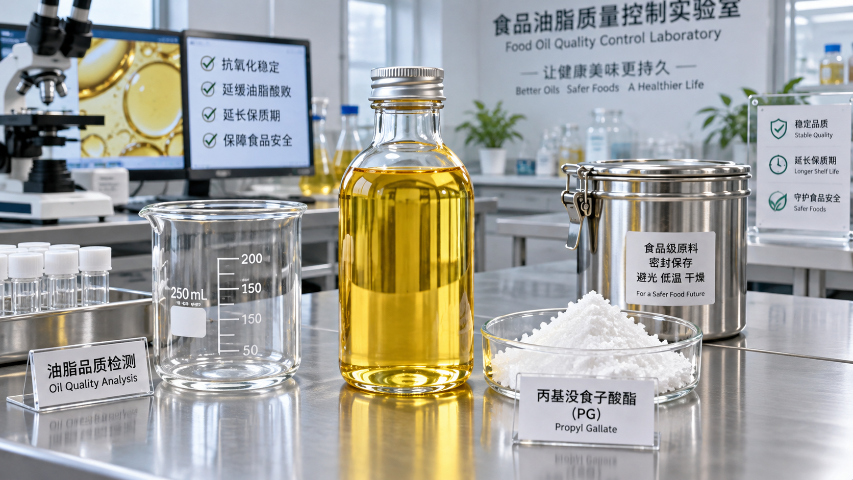 When Propyl Gallate Antioxidant Is the Right Choice for Oil Stability