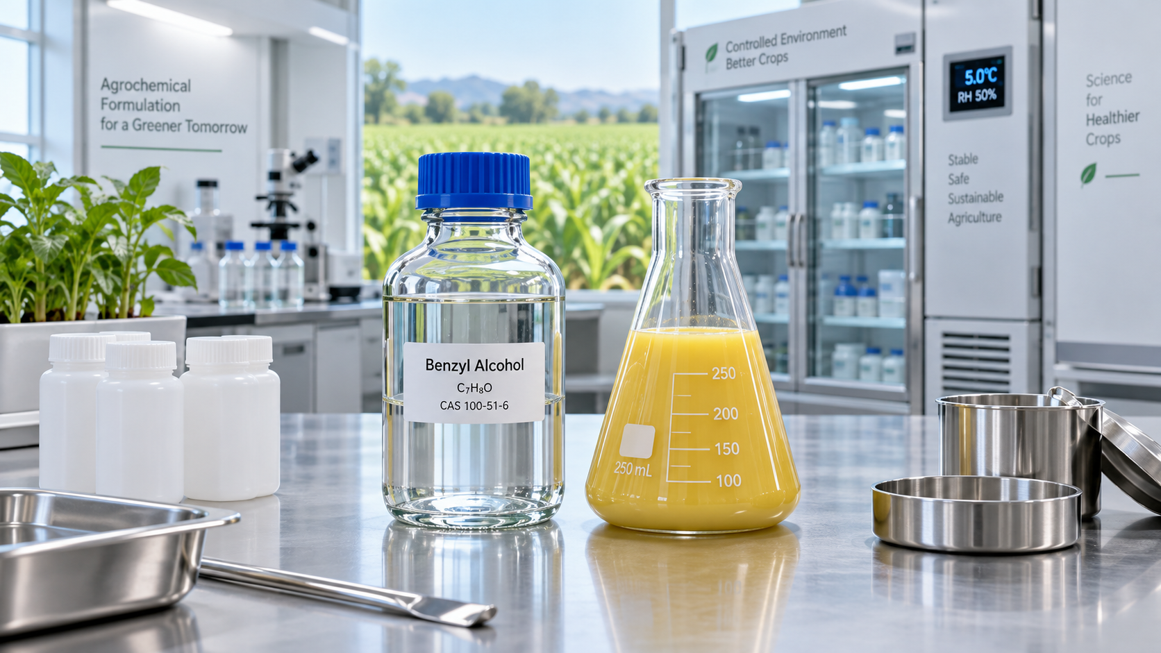 Selecting Benzyl Alcohol for Stable Agrochemical Formulations