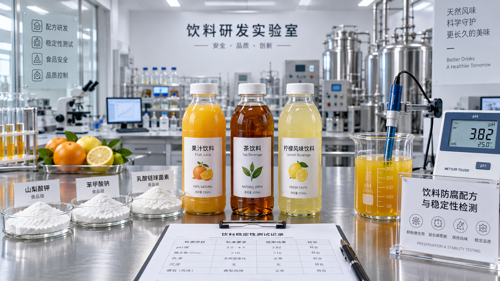 How to Choose Food Preservation Ingredients for Beverages That Last