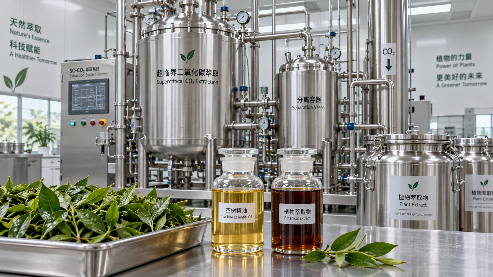 How Does Supercritical CO2 Extraction Affect Bulk Tea Tree Oil?