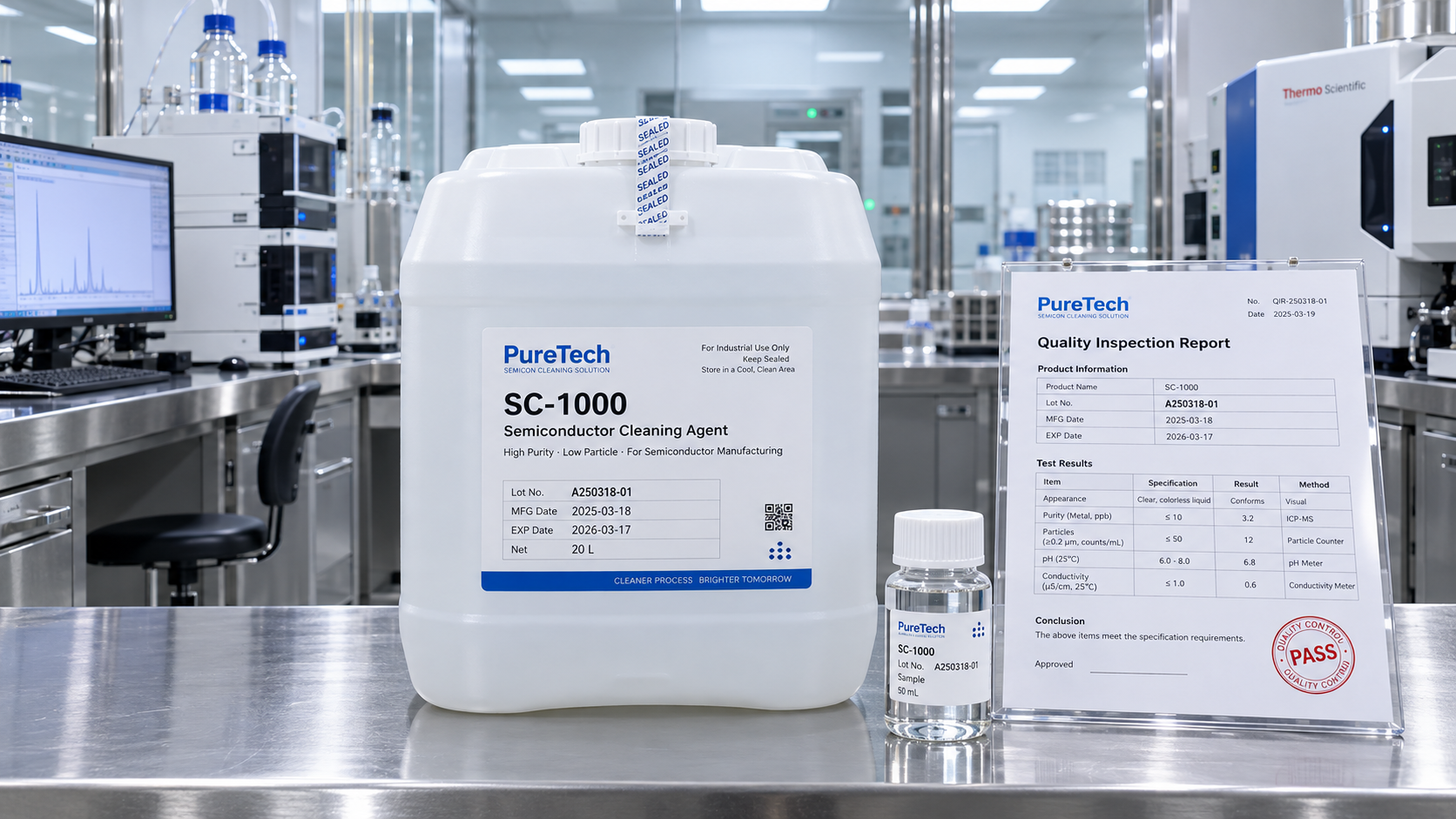 How Can You Verify Purity When Buying Semiconductor Cleaners Wholesale?