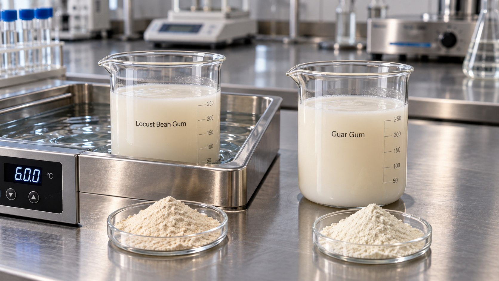 How Does Locust Bean Gum Compare With Guar Gum as a Thickener?