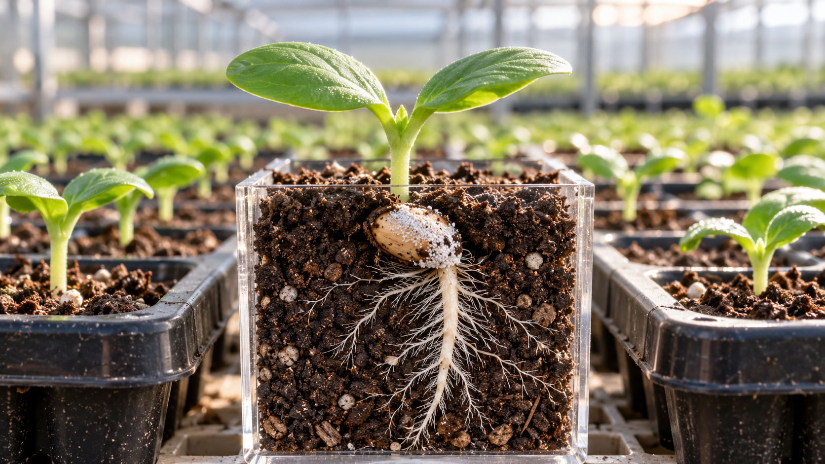 How Do Microbial Fungicides for Seed Treatment Reduce Damping-Off?