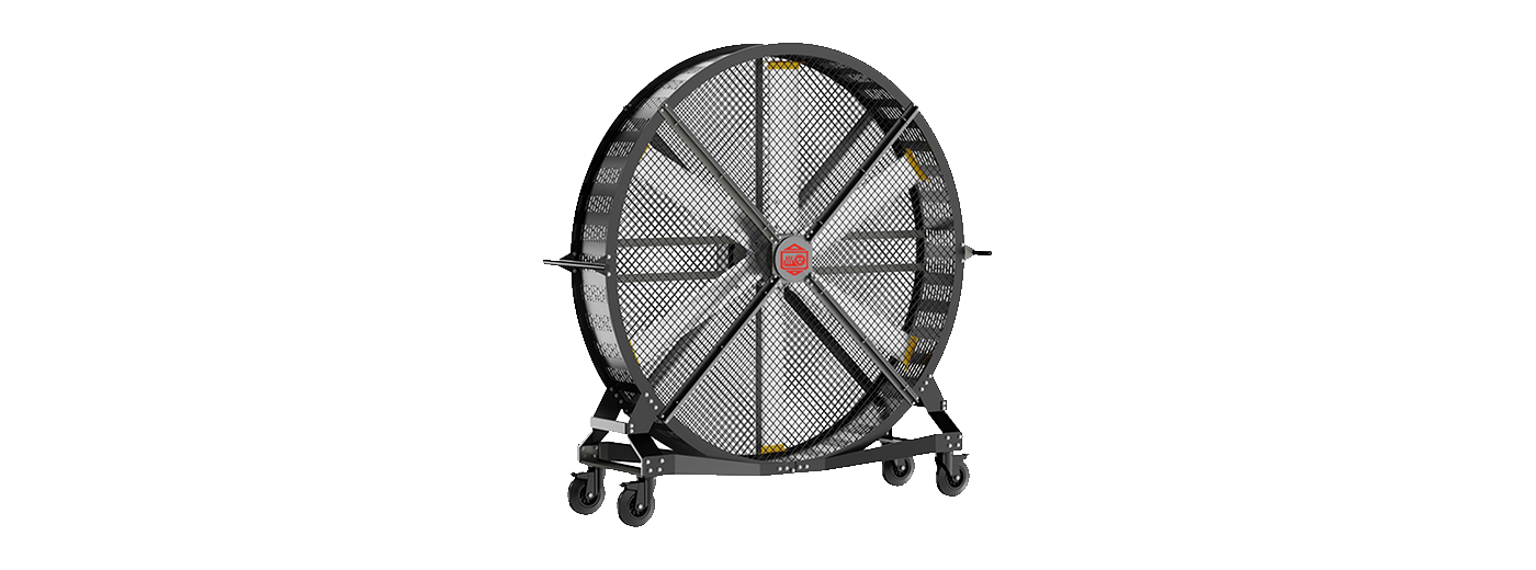 1stCoolFan MOBILE HVLS Fan-Provide You Large Scale Cooling Solution!