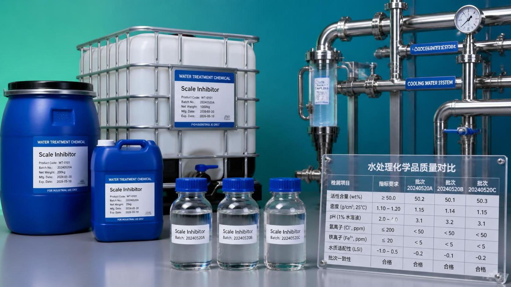 What to compare when selecting a China water treatment chemicals manufacturer