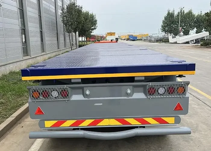 Remorque porte-conteneurs à plateau de 45 pieds