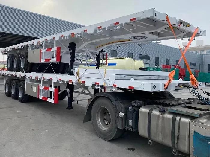 3 Axle Flatbed Semi Trailers
