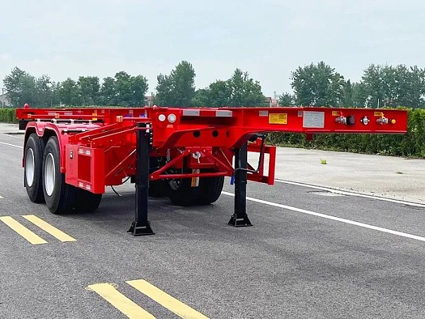 Semirremolque esquelético para tractor en venta Semirremolque esquelético para tractor en venta