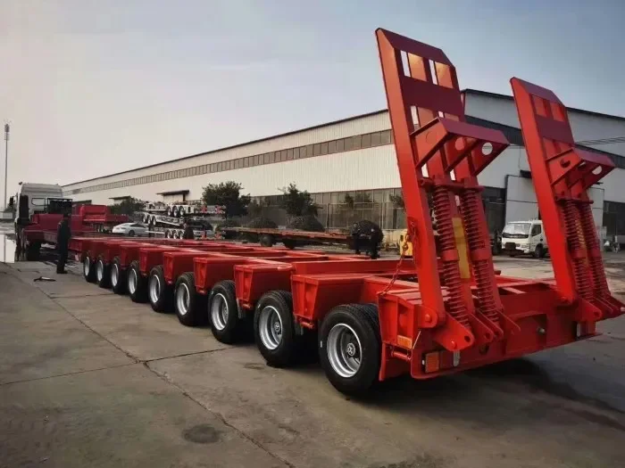 Semirremolque modular para cargas pesadas