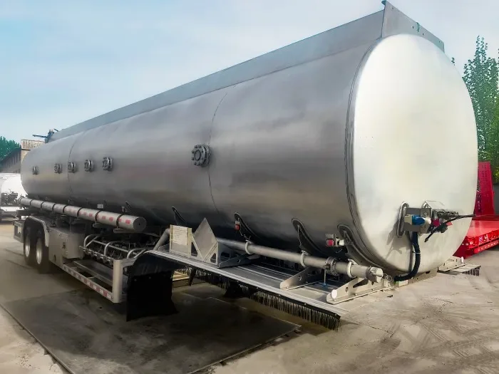 Semirremolque cisterna de aluminio en venta